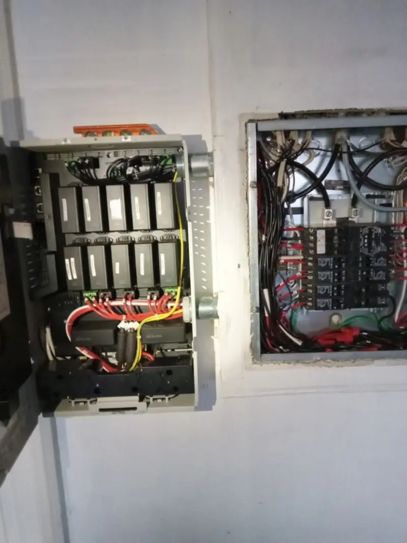 Electrical panel upgrade completed for Electrical Inspection in Narragansett